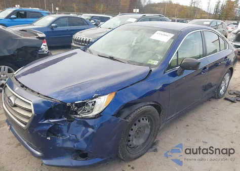 2016 Subaru Legacy 2.5I z USA, uszkodzony, nr VIN 4S3BNAA63G3019296